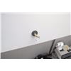 Image 7 : Modular Workstation w/2-Piece Desk, Modern Office Chair, Drawers & 2-Wall Cubicle Enclosure & Additi