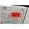 Image 2 : Tall 4-Drawer Metal File Cabinet - Beige 50"X15"