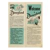 Image 1 : "Welcome to Disneyland" Gate Hand-Out.