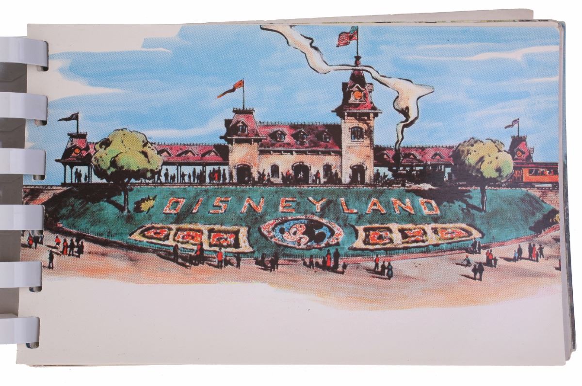 Extremely Rare Disneyland Postcard Samples