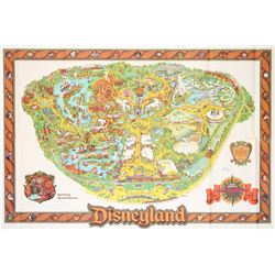1979 Disneyland Map.