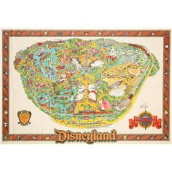 1984, 1987 and 1989 Disneyland Maps.