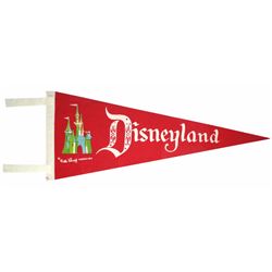 Disneyland Castle Pennant.
