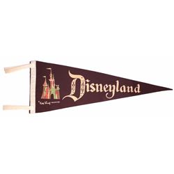 Disneyland Castle Pennant.