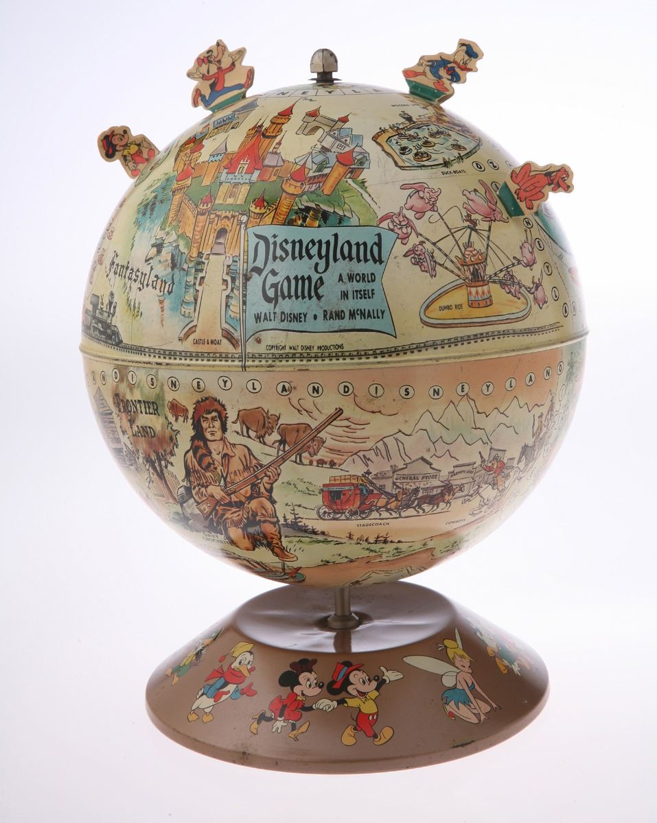 Disneyland Magnetic Game Globe.