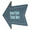 Image 4 : Collection of (7) FastPass Signs - "Haunted Mansion" & "Big Thunder Mountain".