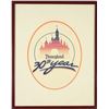 Image 1 : Disneyland 30th Anniversary Silk-Screened Logo.