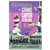 Image 1 : Original "Santa Fe & Disneyland R.R Via Grand Canyon Diorama" Attraction Poster.