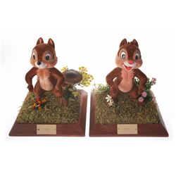 Pair of "Chip 'n' Dale" Window Display Models.