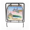Image 3 : Disneyland Attractions Metal & Tile Napkin Holder.