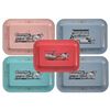 Image 1 : Collection of (5) Main Street Souvenir Tin Trays.