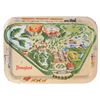 Image 1 : Disneyland Map Tin-Litho TV Tray.