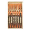 Image 1 : Set of (6) Bronze-Plated Mini Forks in Box.