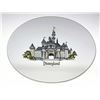 Image 1 : Smoked Glass Oval Disneyland Tray.
