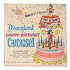 Image 1 : Disneyland "Happy Birthday Carousel" Cake Topper.