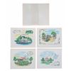 Image 2 : Rare Early Disneyland Note Paper in Box.