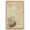 Image 2 : "Pirate Ship from Peter Pan" Punch-Out Model by Hallmark.