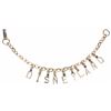 Image 1 : Disneyland "Jeweled Little Miss" (10) Charm Bracelet.