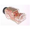 Image 1 : Main Street Market House Glass Automobile Candy Jar.