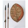 Image 3 : African Battle Shield and (2) Spears from the Adventureland Bazaar.