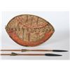 Image 4 : African Battle Shield and (2) Spears from the Adventureland Bazaar.