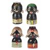Image 1 : Collection of Wooden Salt and Pepper Shakers.