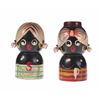 Image 2 : Collection of Wooden Salt and Pepper Shakers.