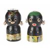 Image 3 : Collection of Wooden Salt and Pepper Shakers.