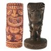 Image 1 : Randotti Large "War God" & "Hawaiian War God" Tiki Statues.