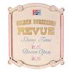 Image 1 : "Golden Horseshoe Revue" - "Show Time" & "Doors Open" Prop Sign.