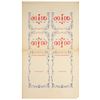 Image 2 : "Slue Foot Sue's Golden Horseshoe Musical Review" Uncut Printer's Proof Programs.