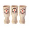 Image 1 : Set of (3) Golden Horseshoe Souvenir Boot Mugs.