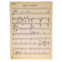 Betty Taylor 39 S Quot Golden Horseshoe Review Quot Sheet Music Bill Bailey