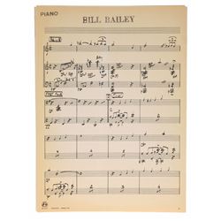 Betty Taylor's "Golden Horseshoe Review" Sheet Music - Bill Bailey.