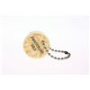 Image 5 : "Frontierland Gold" Resin Keychain with Real Gold Flakes.