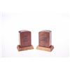 Image 2 : "Here Lies Salt and Pepper" Tombstone Salt and Pepper Shakers.
