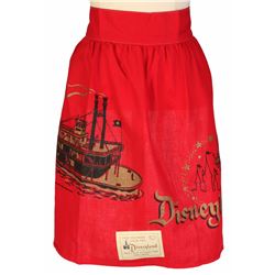 Frontierland Hand-Printed Apron.