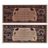 Image 3 : Oversize Buxton Wallet with (2) Davy Crockett $100 Bills.