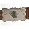 Image 2 : Disney Character Embossed Leather Belt with Cowboy Boots Buckle.