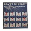 Image 1 : Misspelt "Davey Crockett" Metal Pin Store Display.