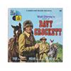 Image 1 : "Walt Disney's Story of Davy Crockett" Record & Book.