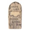 Image 2 : Pair of (2) Randotti “Boothill” Tombstones.