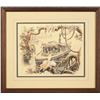 Image 1 : "Jungle Cruise" Concept Art Print by Harper Goff - "African Queen".