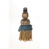 Image 1 : "Haunted Mansion" Original Portrait Hallway Curtain Tassels.