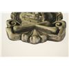 Image 2 : Randotti Haunted Mansion Vulture Crossbones Plaque.