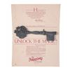 Image 1 : "New Fantasyland" Cast Member Premiere Invitation with Metal Castle Key.