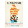 Image 1 : Original Disneyland "It's a Small World" Attraction Poster.