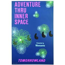 Original "Adventure Thru Inner Space" Attraction Poster.