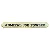 Image 1 : Walt Disney World Admiral Joe Fowler Riverboat Wheel House Sign.
