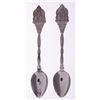 Image 1 : Collection of (2) Walt Disney World Twist Spoons.
